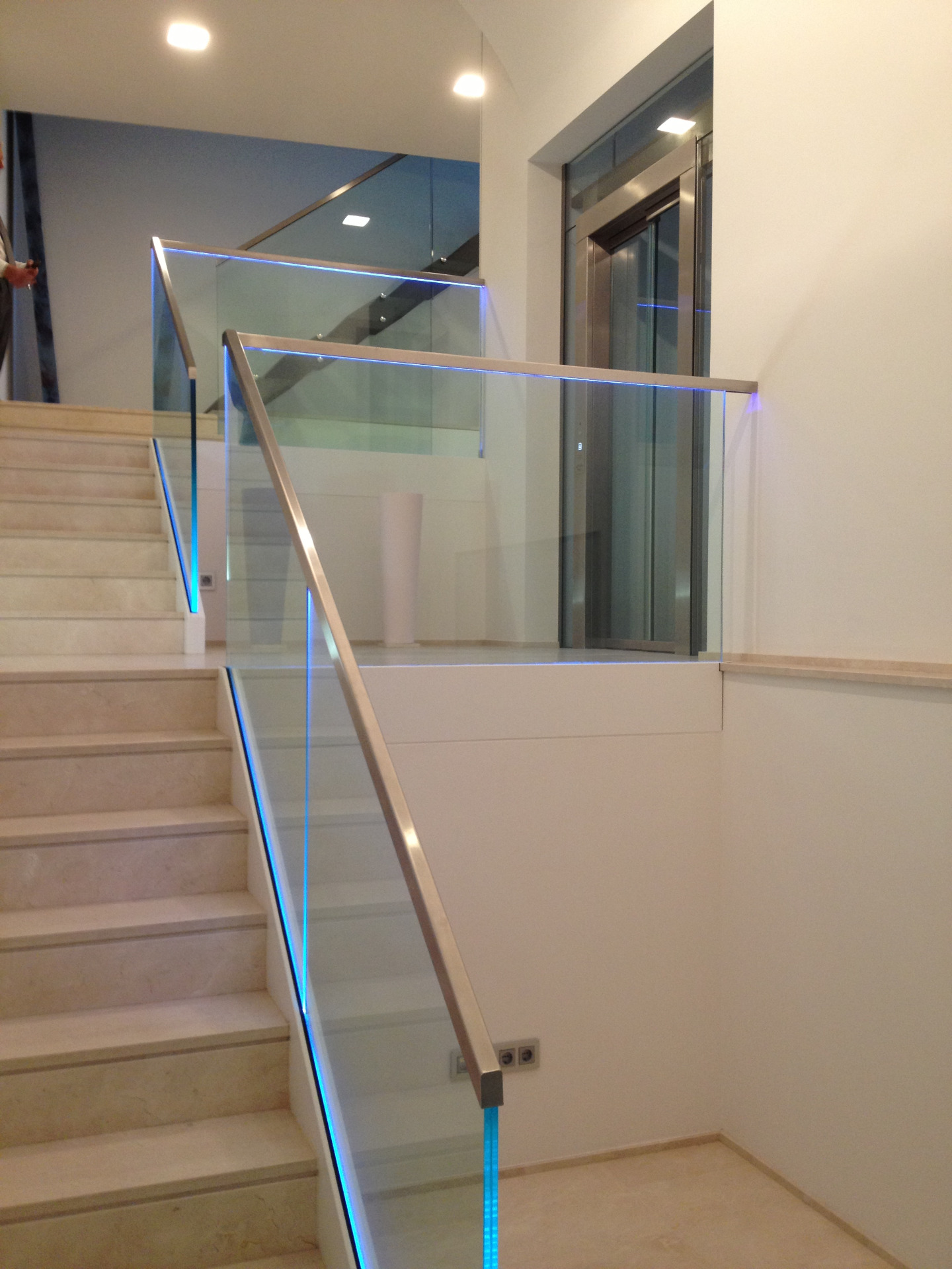 Beleuchtung Treppenaufgang